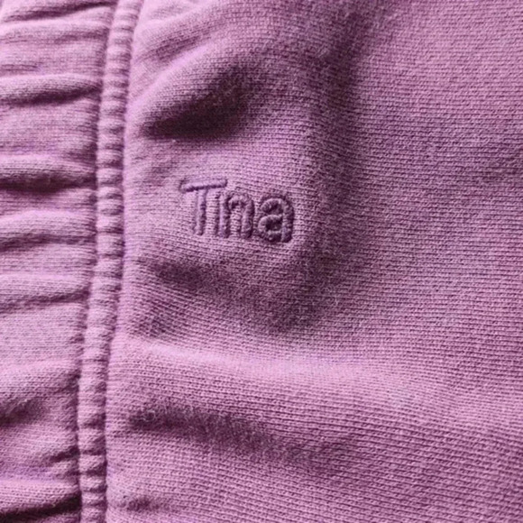 Aritizia TNA Cozy Fleece Perfect  Hi-Rise Sweatpant CozyAF Purple Women's size S - Picture 5 of 11